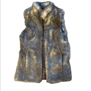 C Wonder faux fur vest in xxs
